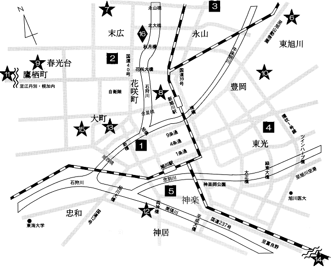 市内マップ